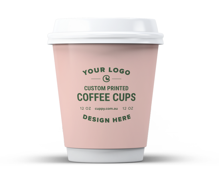Cuppy! Custom Printed Disposable Coffee Cups